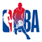 美国国家篮球协会NBA官方红蓝人形运球标志
